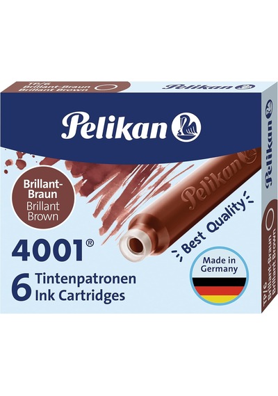 Pelikan Kartuş Serisi Tp6x Dolma Kalem Kartuşu Mavi Tek Renk