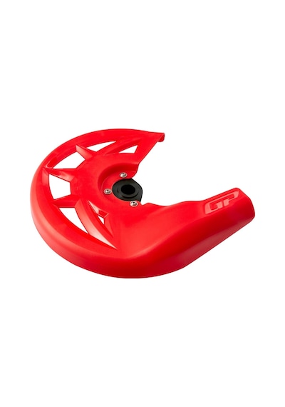 GP Kompozit KTM EXC 250 2013-2023 Uyumlu Plastik Ön Disk Koruma Seti Kırmızı