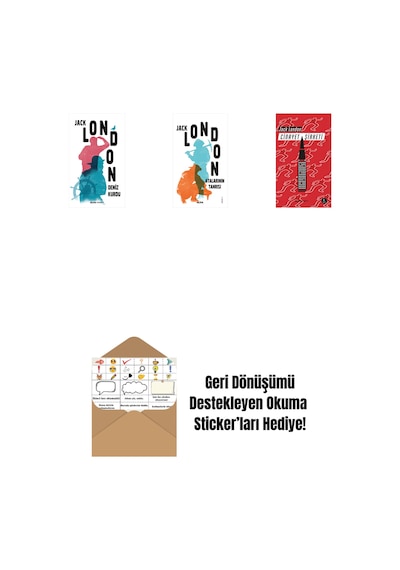 Deniz Kurdu + Atalarının Tanrısı + Cinayet Şirketi + Okuma Sticker'ları
