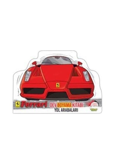 Ferrarı Dev Boyama Yol Arabaları
