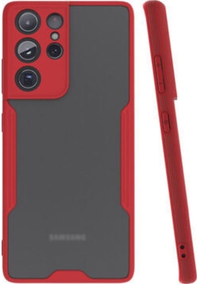 Samsung Galaxy S21 Ultra Kilif Kamera Korumali Colorful Kapak 502110854