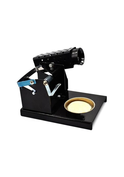Havya Sehpası - Havya Standı Ltj217 Metal Lehim Makara Ve Kalem Havya Tutuculu 110x160 Mm Süngerli