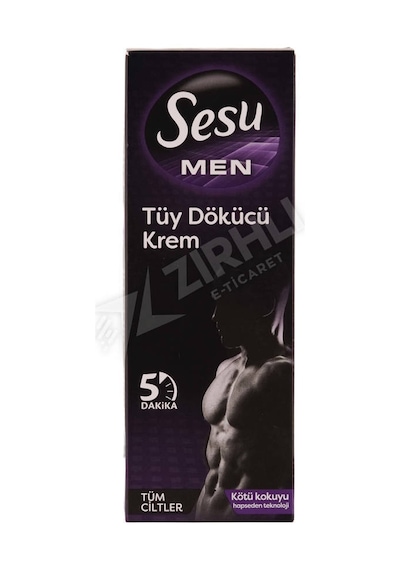 5 Adet Sesu Tüy Dökücü Krem Men 100 Ml