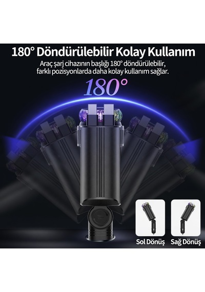 5in1 Araç Çakmaklığı Pd Hızlı Araç Şarj Cihazı Kendinden Kablolu Rgb Yıldız Işık Saçan Araç Kokusu Aroma Difüzör Özellikli + 3 Adet Esans Hediyeli 45w Black 5in1 Araç Çakmaklığı Pd Hızlı Araç Şarj Cihazı Kendinden Kablolu Rgb Yıldız Işık Saçan Araç Kokusu Aroma Difüzör Özellikli + 3 Adet Esans Hediyeli 45w Black