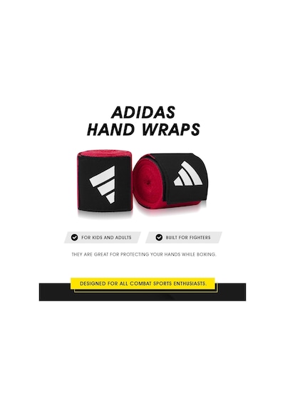 Adidas Boxing Crepe Bandaj Kırmızı Çok Renkli