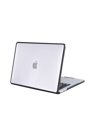 Piili Macbook Pro 13" M2 Hardshell Mat Kapak Macbook Kılıfı Şeffaf