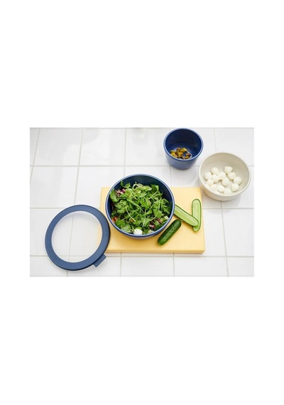 Multi Bowl Cirqula Round Saklama Kabı 2250 Ml - Beyaz-7514 Nordic White