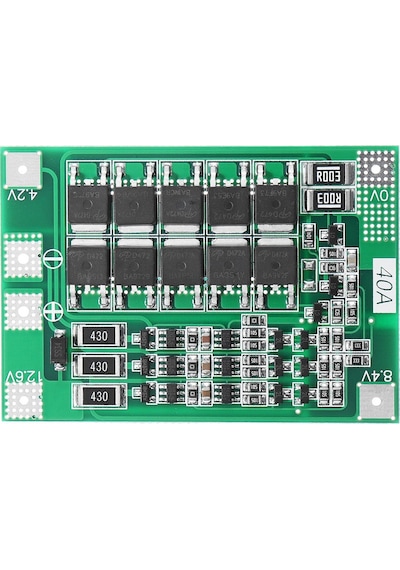 Arduinoelektronik-3S 40A Bms 12.6V 18650 Lityum Pil Şarj Koruma Modülü