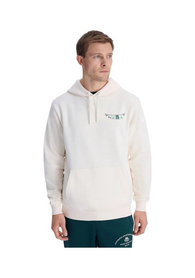 Kappa Unisex Regular Fit Sweatshirt Beyaz