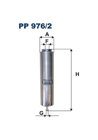 Fıltron Pp976.2 Yakıt Fıltresı Bmw M47 N47 M57 N57 E81 E82 E87 E88 E60 E61 F07 F10 F06 E65 E66 F01 E70 F15 E71 F16 13327822499