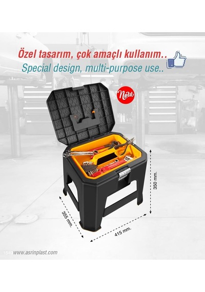 Super-Bag Takım Çantalı Pratik Çok Amaçlı Tabure 5047