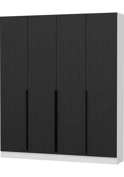 Minar Kale 210 Cm 4 Kapaklı 2b Raf Portmanto Byz Mbr Çizgili Ant Minar Kale 210 Cm 4 Kapaklı 2b Raf Portmanto Byz Mbr Çizgili Ant