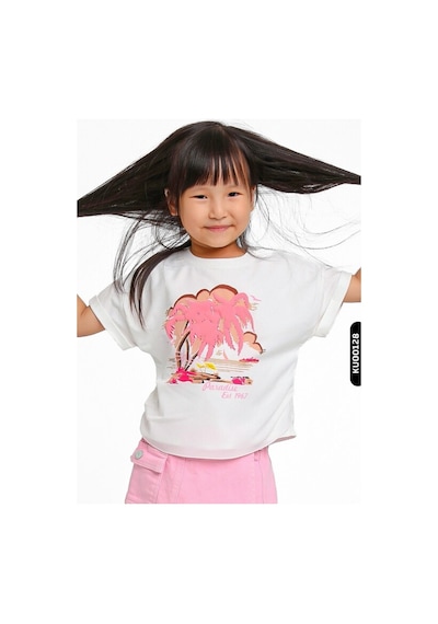 Xo Kids Kız Çocuk Tişört 1-5 Yaş 35791 Pembe