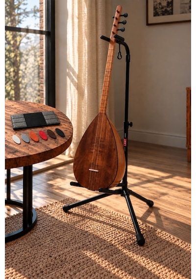 Lastvoice Gtr-01B Enstrüman Bağlama Standı Sehpası (Mızrap Hediye)