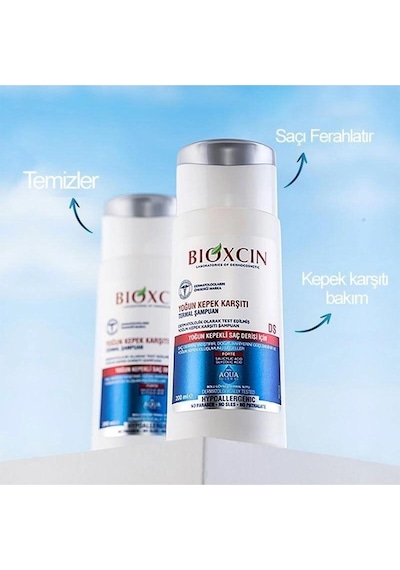 Aqua Kepek Karşıtı Termal Şampuan 300 ml  Yoğun Kepek Karşıtı Termal Şampuan 200 ml
