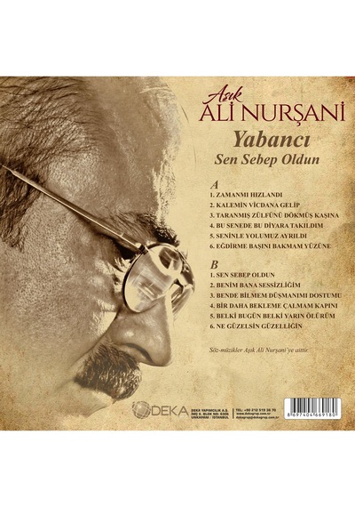 Aşık Ali Nurşani - Sen Sebep Oldun Plak