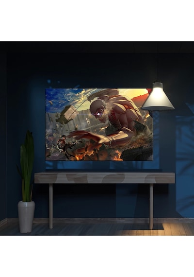 Attack On Titan Dev Kanvas Tablo