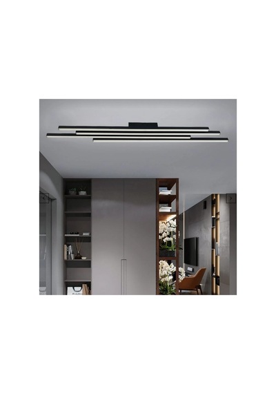 Eskitme Gold 4x100cm Led Tavan Lambası 4000k Gün Işığı Avize