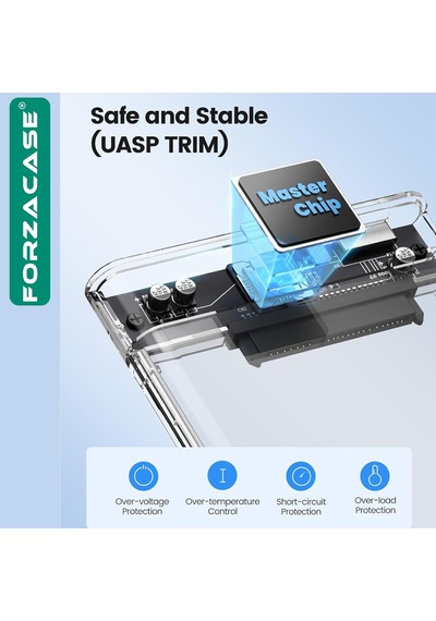 5gbps Usb 2.0/3.0 Sata 2.5 İnch Harici Harddisk Kutusu - Fc469