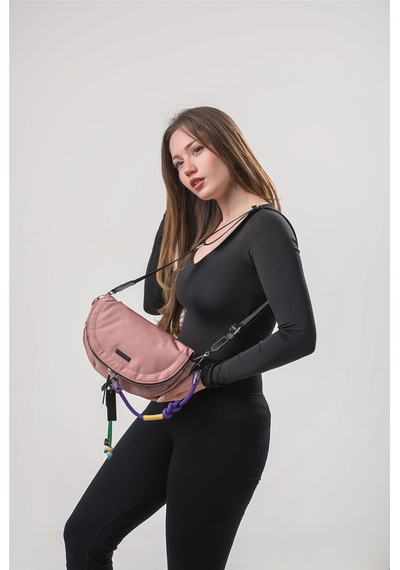 Ççs 18537 Kadın Çapraz Askılı Çanta Pembe