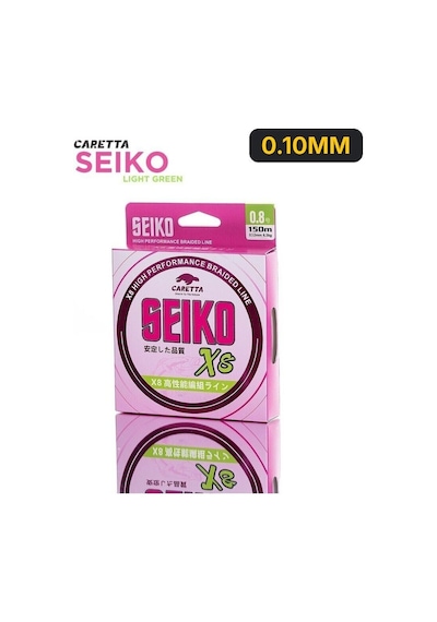 Caretta Seiko 8x 150mt Light Green İp Misina 0.10mm