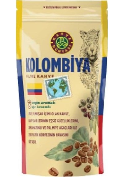 Kahve Dünyası Kolombiya Filtre Kahve 250 Gr