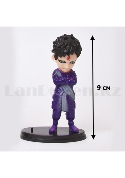 Naruto Shippuden Anime Figür Karakter Rock Lee Naruto Uzumaki Gaara 3 Lü Oyuncak Seti