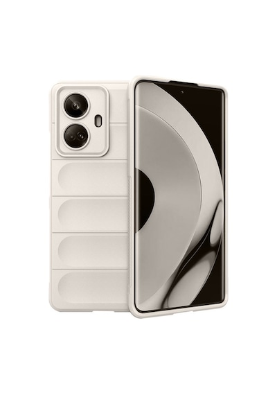 Realme 10 Pro 5g Kılıf Optimum Silikon - Krem Bz8683140575083