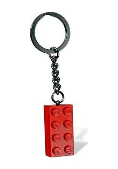 LEGO® Classic 850154 2X4 Stud Kırmızı Anahtarlık