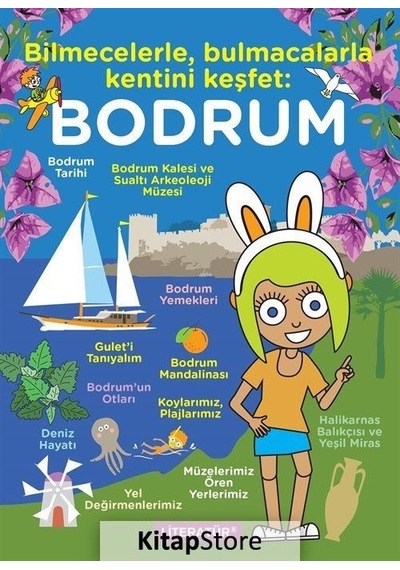 Bodrum: Bilmecelerle Bulmacalarla Kentini Keşfet - Turgut Yasalar - Literatür Yayıncılık