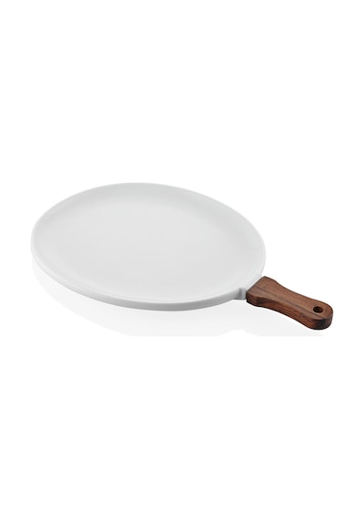 The Mia Woody Porselen Servis 40x26 Cm