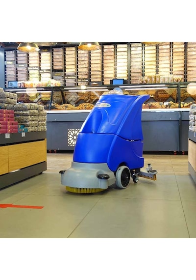 Cleanvac E 3501 Elektrikli Sert Zemin Temizleme Makinesi