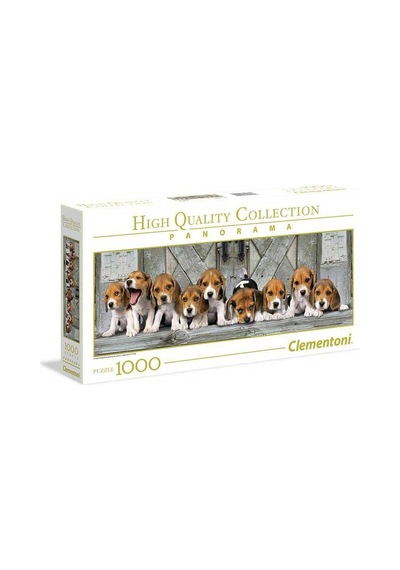 - 1000 Parça Hq Panorama Yetişkin Puzzle - Beagles