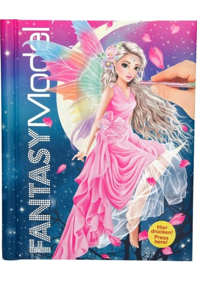 Top Model Fantasy Boyama Kitabı Led Işıklı Müzikli