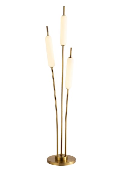 Reed 3'lü Gold 36 Watt Led Lambader