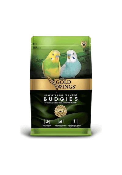 Gold Wings Premium Muhabbet Kuşu Yemi 1kg x 2 Adet