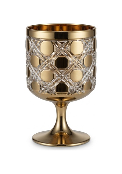 Eclat Halo Gold Kristal Kadeh 270 Cc Çok Renkli