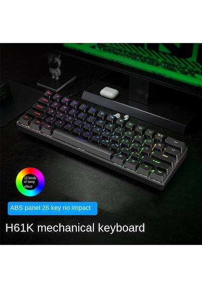 Rgb %60 Küçültülmüş Mekanik Rgb Klavye