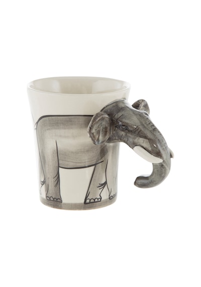 Mudo Home Elephant Wıld Mug Gri