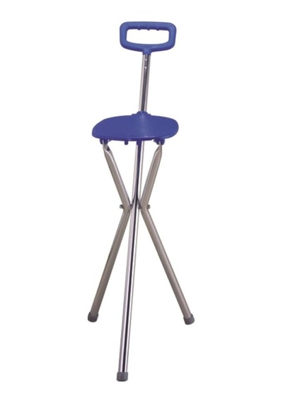 Medikaltec Mavi Oturaklı Baston - Ky940l