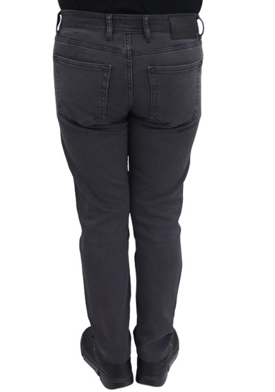 Hacker Dmctekstil Erkek Y789 Füme Yüksek Bel Normal Kesim Dar Paça Jean Pantolon