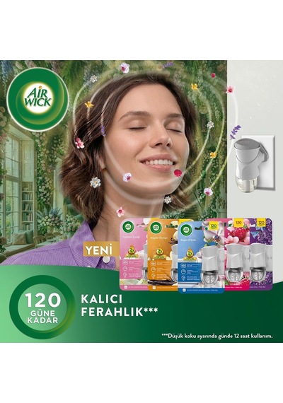 Elektrikli Oda Kokusu Kit Beyaz Orkide Diğer