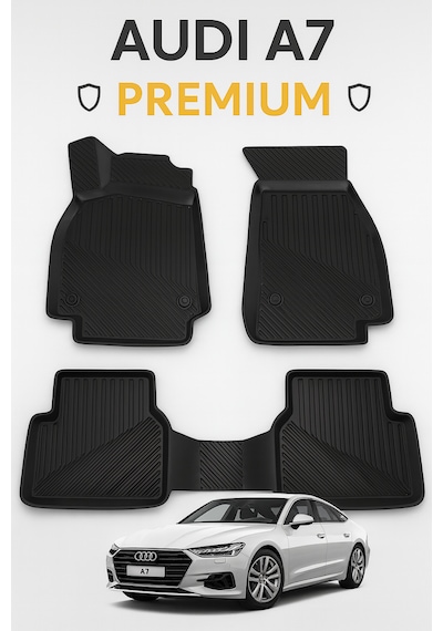 Audi A7 2018+ Uyumlu 3d Oto Paspas