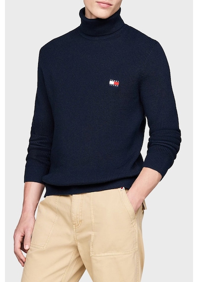 Tommy Jeans Erkek Kazak Dm0dm19434 C1g Lacivert Lacivert