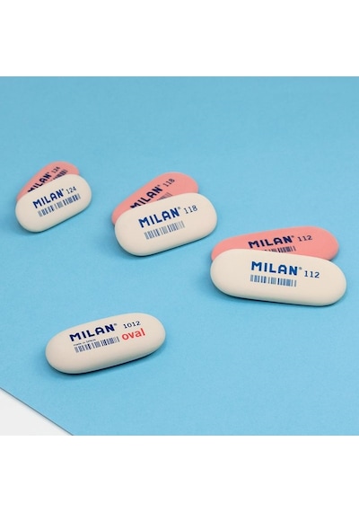 Mılan Cmm1012 Sentetik Oval Silgi - 12adet