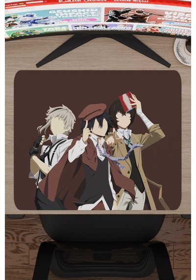 Bungou Stray Dogs Anime V1 - 48x40 Xl Gaming Kauçuk Kaymaz Taban Mouse Pad Fare Altlığı