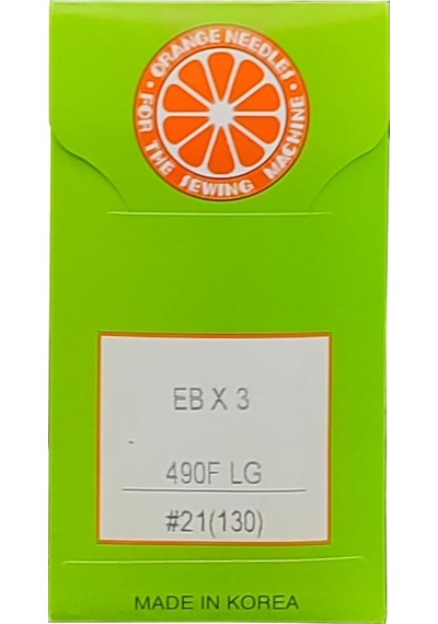 Orange Needles Ebx3 Kapitone Iğnesi 21/130 (10 Adet)
