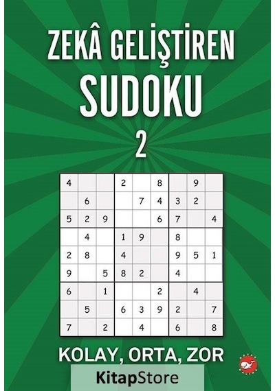 Zeka Geliştiren Sudoku Kolay-Orta-Zor 2