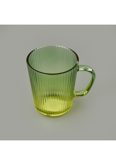 Raklee Optic Cam Kupa - Yeşil - 200 Ml Renkli