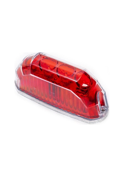 Ahmet Otomotiv 2 Adet Plaka Lambası Kırmızı Model 12v-24v